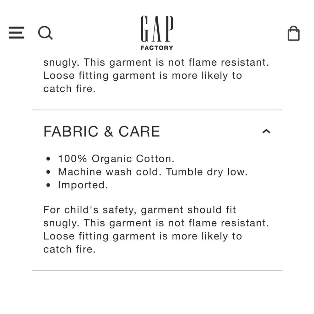 GAP flawless